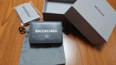 バレンシアガ エブリデイ ミニウォレット 三つ折り財布 コンパクト財布
