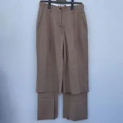 AALTO ベージュ パンツ