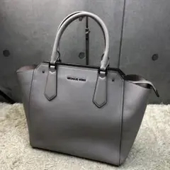 マイケルコース ハンドバッグ レザー グレー 手持ち