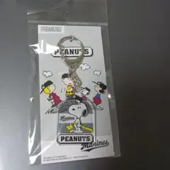千葉ロッテマリーンズ スヌーピー アクリルキーチェーン