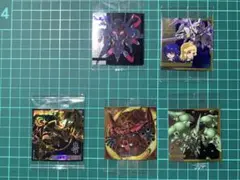 【未使用】ガンダム シールウエハース ステッカー5枚セット