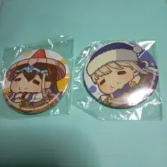 キャラクター缶バッジ2個セット