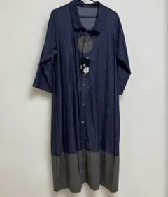 パルティクラール◎ロングワンピース◎パッチワーク◎ゆったり 美品