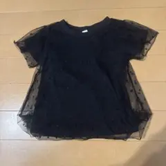 メッシュドットTシャツ サイズ90