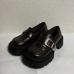 しまむら×インフルエンサー コラボ　mir.. ×enna 厚底ローファー