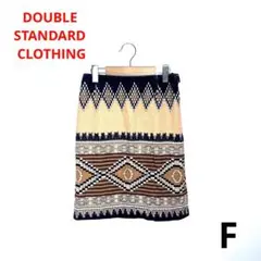 DOUBLE STANDARD CLOTHING コットンリネンスカート4778