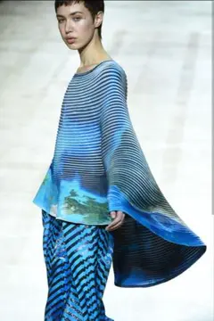 激レア 名作 超美品 ISSEY MIYAKE イッセイミヤケ スチーム ケープ