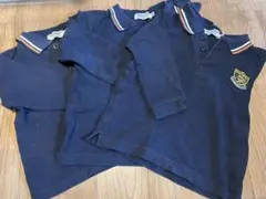 ネイビー ポロシャツ 3枚セット キンダーキッズ
