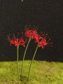 ミニチュアフラワー　彼岸花