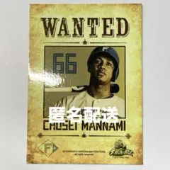 万波中正　WANTEDクリームサンド 限定トレカ　北海道日本ハムファイターズ