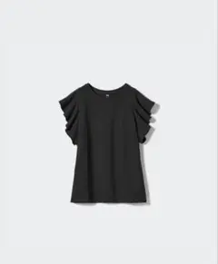ユニクロのラッフルスリーブT