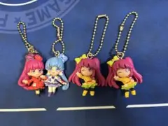 プリキュア　キーホルダー4点セット