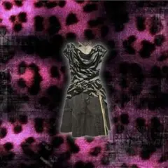 ドクロ ゼブラ グランジ パンク トップス