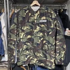 Burton バートン ボアコーチジャケット カモ柄 迷彩 スノーボードウェア