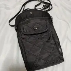 #2GO ブラックキルティングドリンクホルダー