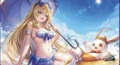 シーサイドメモリーズ応援イラスト　アリス　プレイマット