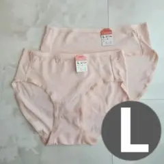 下着　ショーツ　パンツ　パンティ　ピンク　L　2枚セット　新品