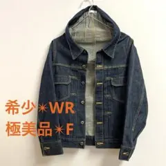 希少✴︎WR✴︎極美品✴︎変形襟インディゴデニムジャケットF