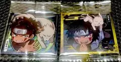 NARUTO忍界シールウエハース　犬塚キバ　2種２枚セット　未開封新品