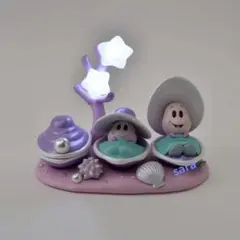 ヤングオイスター アクセサリートレイ LEDライト ヤングオイスター ヤングオイスターの愛らしい表情とオーロラカラーがポイントの新