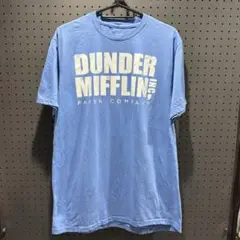 海外ドラマ The Office グッズ Tシャツ 青 L