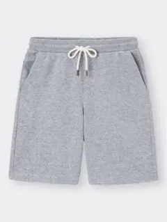 GU スウェットハーフパンツ グレー ユニセックス　メンズ