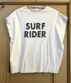 siro シロ　SURF RIDER ロゴＴシャツ　エクリュ