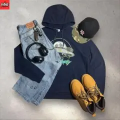 c-boy style (T2)OLDNAVY USストリートワークMixコーデ