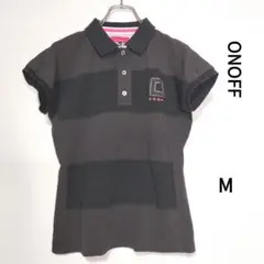 ONOFFオノフ レディースブラックシャツ サイズM