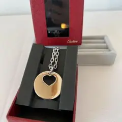 【美品】cartier ハート キーリング チャーム