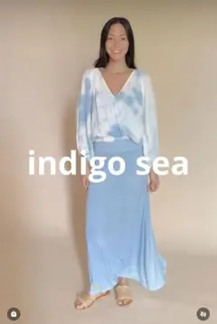 indigo sea インディゴシー　カシュクールトップス