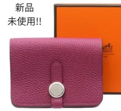 X1385 新品未使用!! エルメス ドゴン トゴ カードケース コインケース
