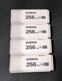 KIOXIA 256GB USBメモリ USB 3.2 Gen 1× 4個