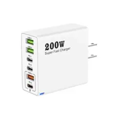 200W USB C充電器 タイプC GaN 急速充電器 PSE技術規格準拠