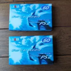 AXIA PS2 60分カセットテープ 2個セット