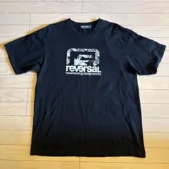 reversal ロゴプリント Tシャツ XL 黒