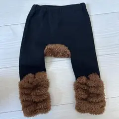 バースデー　長ズボン　70 くま　ベビーパンツ