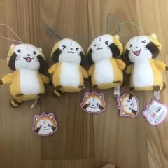 ラスカルぬいぐるみ4体セット
