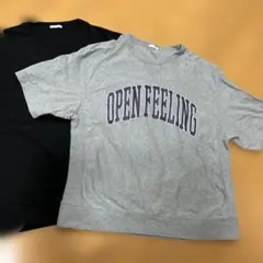 GU メンズ半袖Tシャツ　2枚セット