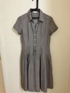 SCAPA 半袖シャツワンピース 38サイズ