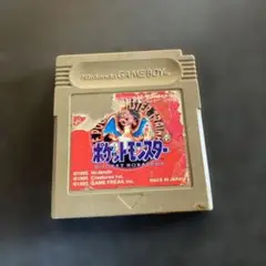 ポケットモンスター 赤 ゲームボーイソフト