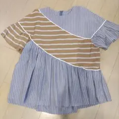 美品　AVIE 半袖ブラウス