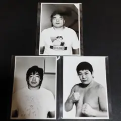 ●三沢光晴●小橋建太●田山明●中判白黒写真●小橋健太●全日本プロレス
