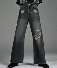 ADRER アドラー belt flare denim slacks 最終値下げ