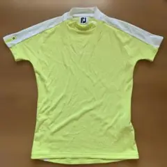 FOOTJOY イエロー 半袖シャツ