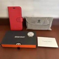 ◇ Shieldon iPhone 12 mini ケース 箱付き 本革◇