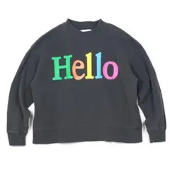 新品未使用 SMOTHY スムージー 子供服 HELLO スウェットM