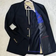 美品✨ポールスミス　テーラードジャケットL 本切羽 2Bアンコンブラック