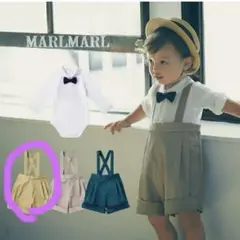 MARLMARL ボディスーツ ハーフパンツ セット