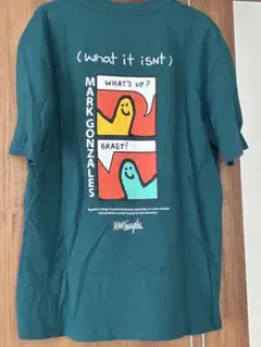 マークゴンザレス　Tシャツ　 グリーン　Lサイズ
